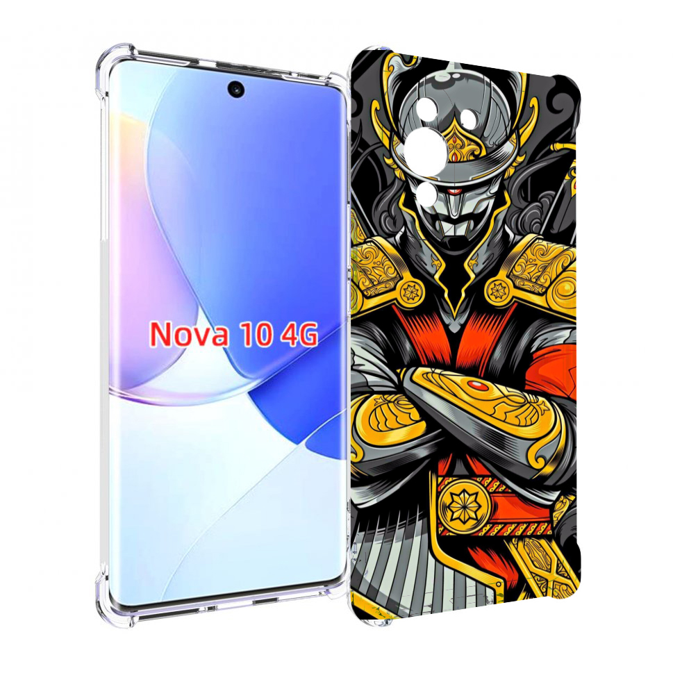 

Чехол MyPads самурай для Huawei Nova 10, Прозрачный, Tocco
