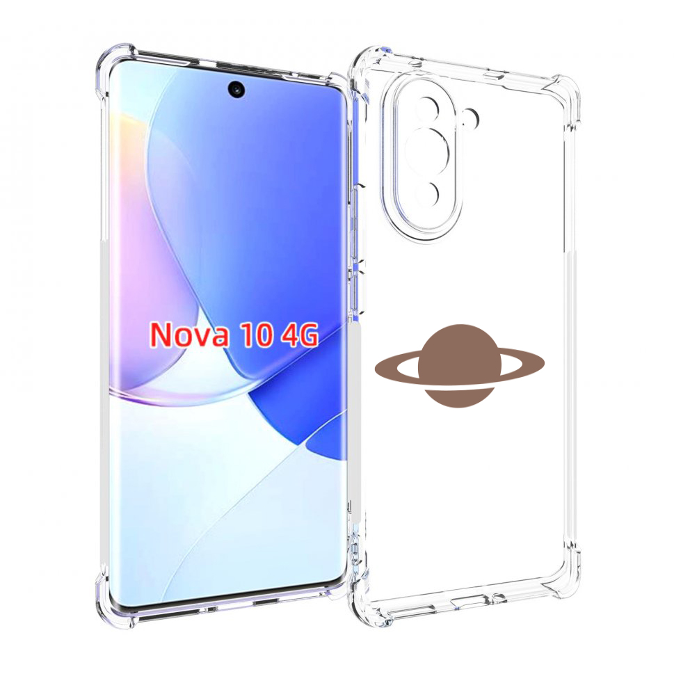 

Чехол MyPads сатурн для Huawei Nova 10, Прозрачный, Tocco