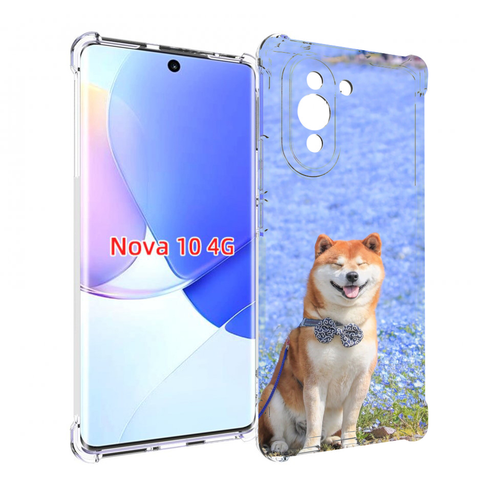 

Чехол MyPads сиба шиба ину 2 для Huawei Nova 10, Прозрачный, Tocco