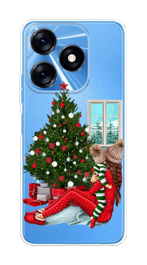 

Чехол на Tecno Spark 10/10C "Новый год с мамой", Красный;зеленый;голубой, 303650-6