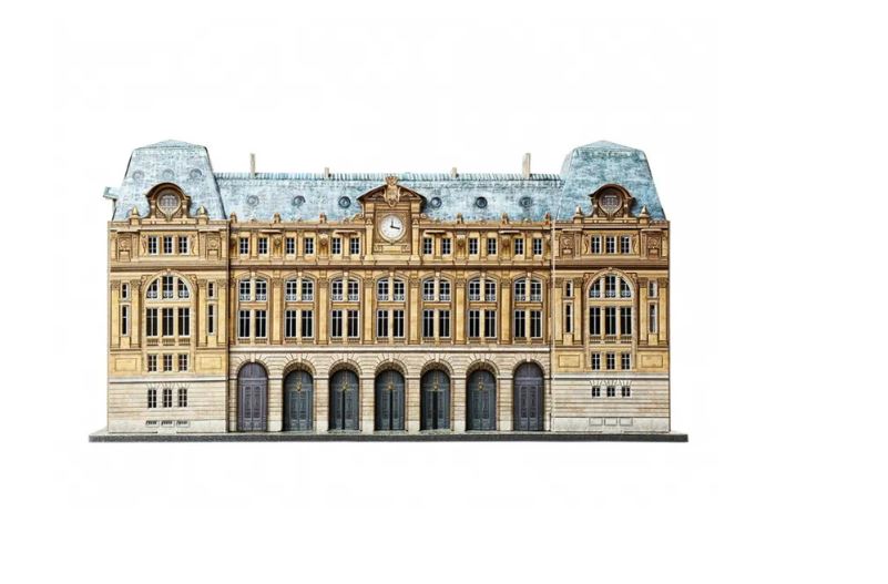 

Умная бумага. Вокзал Сен-Лазар. Париж. 3D Пазл
