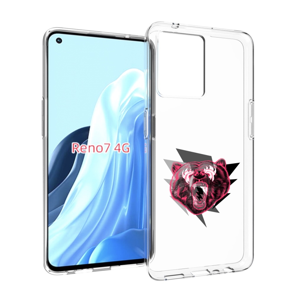 

Чехол MyPads грозовой медведь для OPPO RENO 7 4G, Прозрачный, Tocco