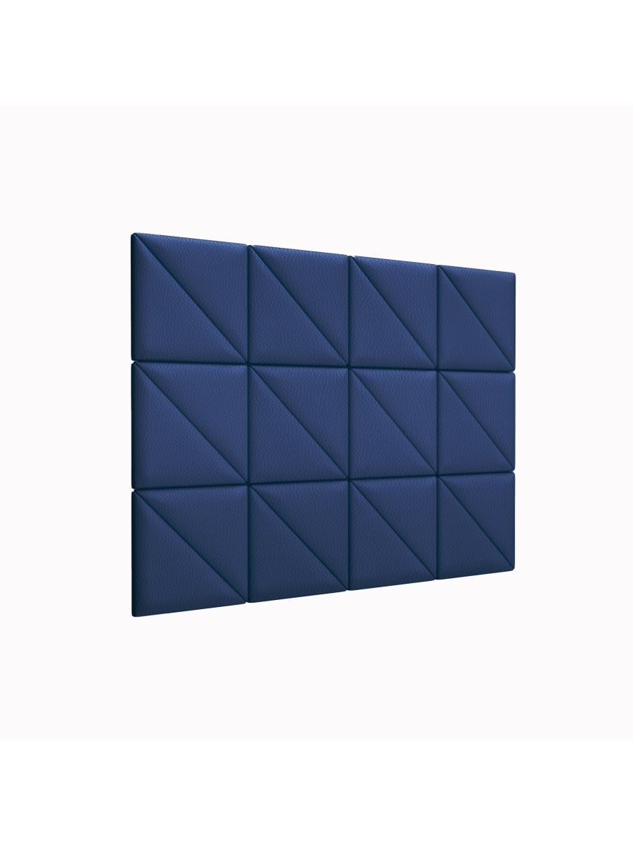 фото Стеновая панель eco leather blue 30х30tpl см 2 шт. tartilla