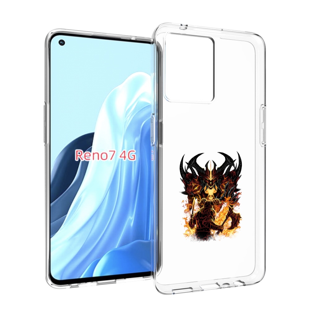 

Чехол MyPads демон shadow fiend для OPPO RENO 7 4G, Прозрачный, Tocco