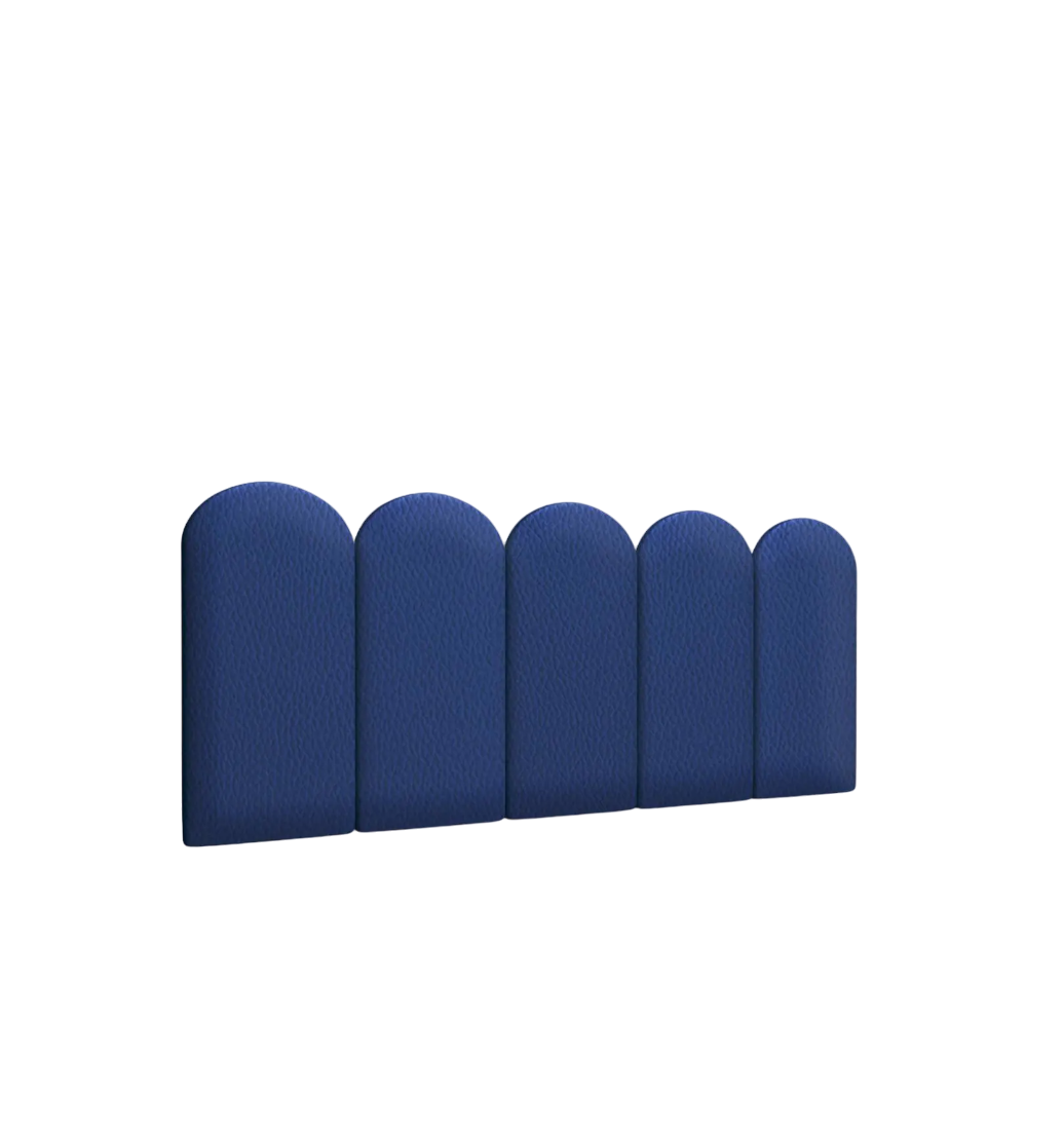 Стеновая панель Eco Leather Blue 30х60R см 4 шт.