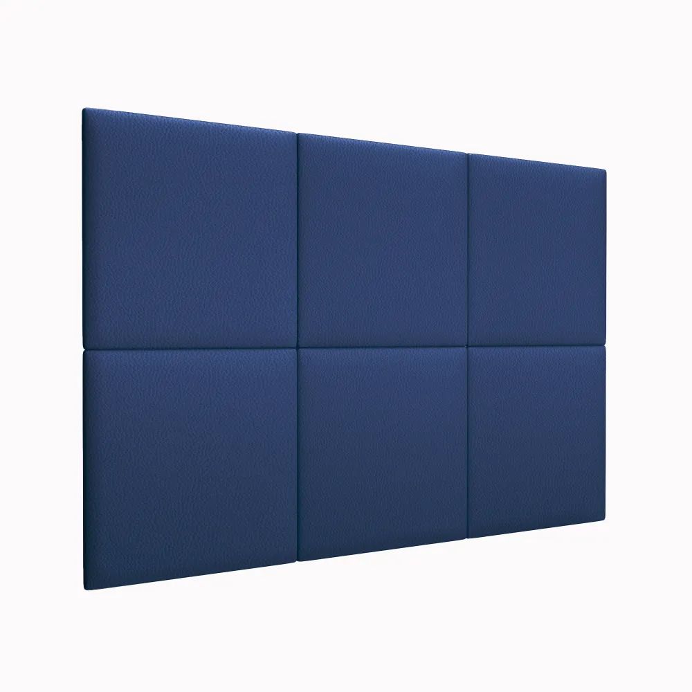 фото Стеновая панель eco leather blue 50х50 см 1 шт. tartilla