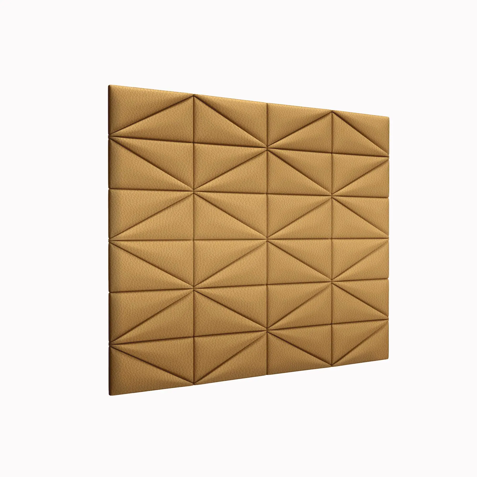 фото Стеновая панель eco leather gold 15х30pl см 2 шт. tartilla