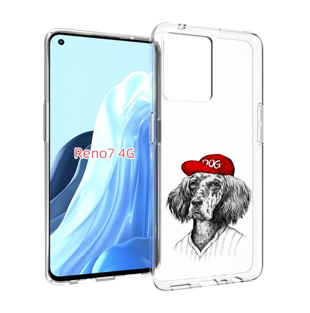 

Чехол MyPads дог для OPPO RENO 7 4G, Прозрачный, Tocco