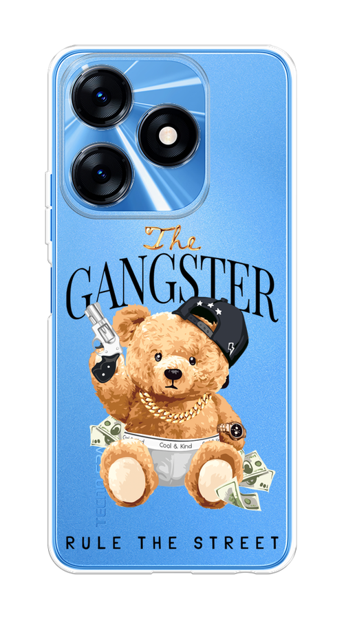 

Чехол на Tecno Spark 10/10C "The Gangster", Бежевый;серый;черный, 303650-6