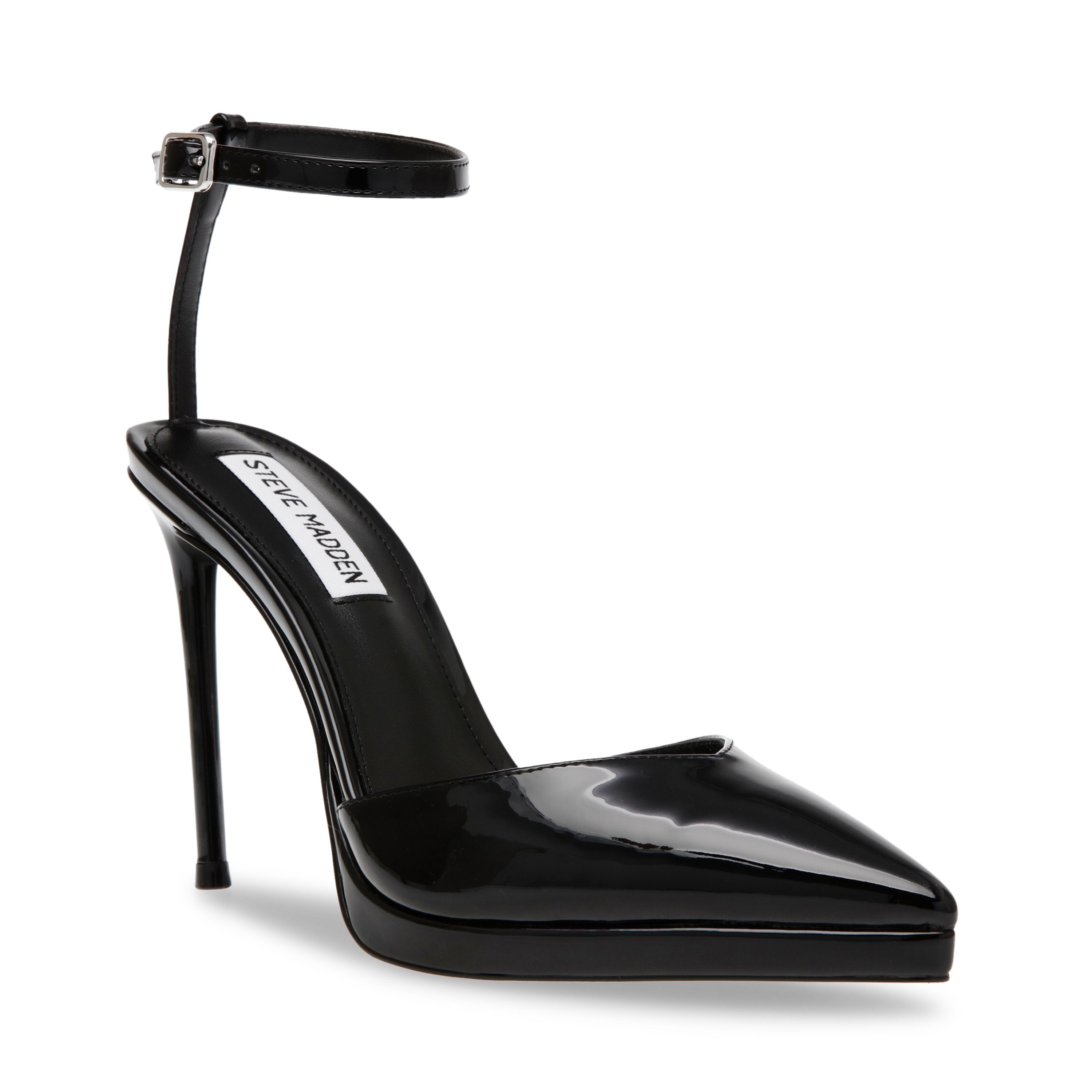 

Босоножки женские STEVE MADDEN SMSKEYED-UP-18 черные 8 US, Черный, SMSKEYED
