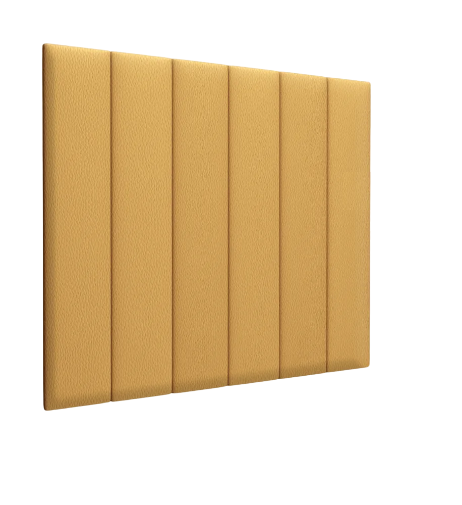Стеновая панель Eco Leather Gold 20х100 см 1 шт.