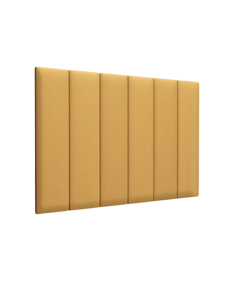 фото Стеновая панель eco leather gold 20х80 см 4 шт. tartilla