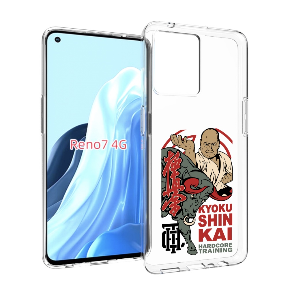 

Чехол MyPads единоборства рисунок для OPPO RENO 7 4G, Прозрачный, Tocco