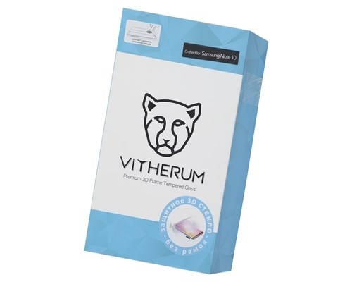 

Защитное стекло Vitherum Premium 3D Frame Tempered Glass для Samsung Galaxy Note 10, Premium 3D Frame Tempered Glass для Samsung Galaxy Note 10