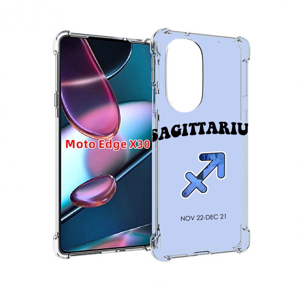 

Чехол MyPads знак зодиака стрелец 1 для Motorola Moto Edge X30, Прозрачный, Tocco