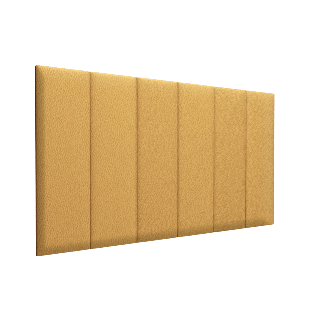 фото Стеновая панель eco leather gold 30х100 см 4 шт. tartilla