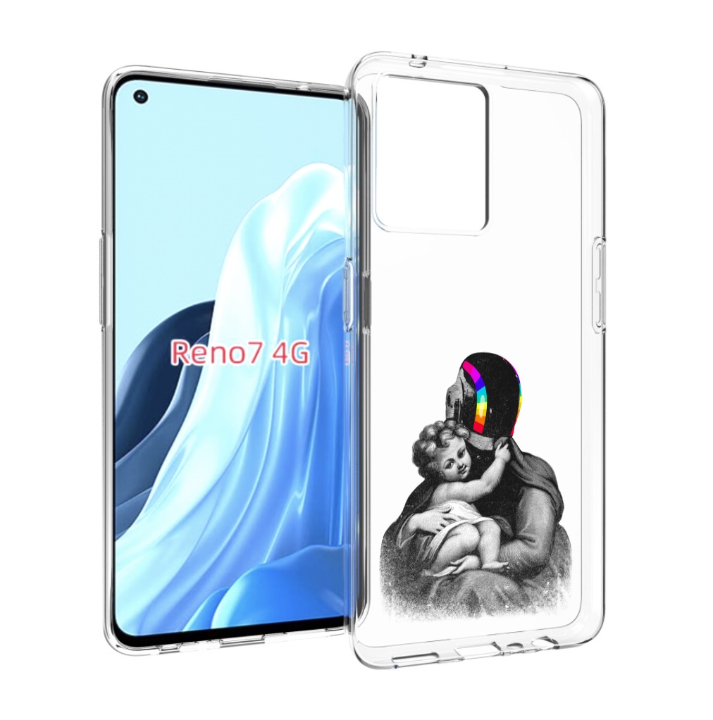 

Чехол MyPads защитник в шлеме для OPPO RENO 7 4G, Прозрачный, Tocco