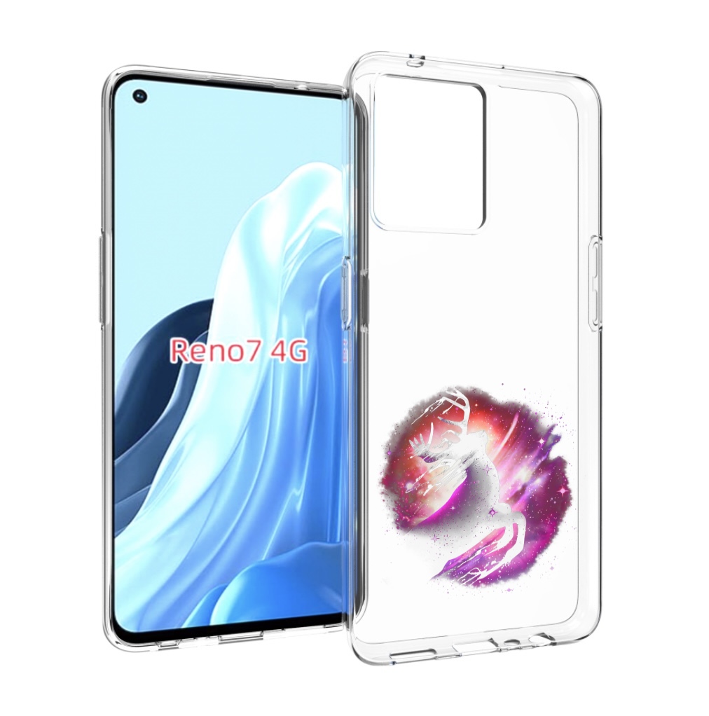 

Чехол MyPads звездный олень для OPPO RENO 7 4G, Прозрачный, Tocco