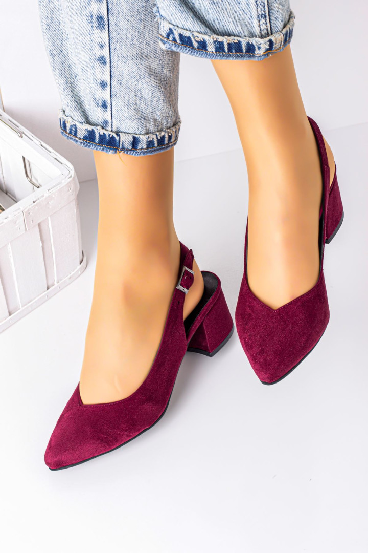 

Туфли женские Lal Shoes B689-R050 бордовые 40 EU (доставка из-за рубежа), B689-R050