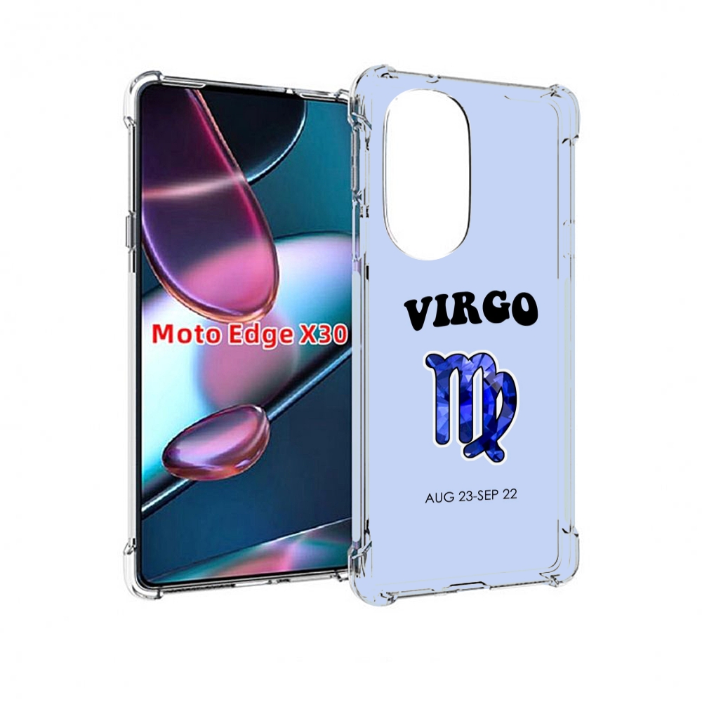 

Чехол MyPads знак-зодиака-дева-1 для Motorola Moto Edge X30, Прозрачный, Tocco