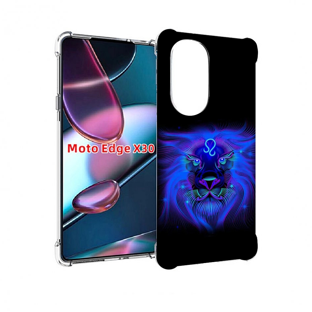 

Чехол MyPads знак-зодиака-лев-3 для Motorola Moto Edge X30, Прозрачный, Tocco