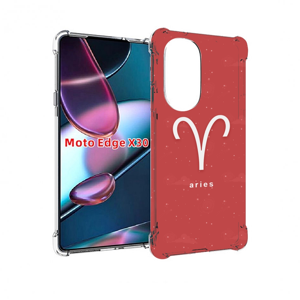

Чехол MyPads знак-зодиака-овен-5 для Motorola Moto Edge X30, Прозрачный, Tocco