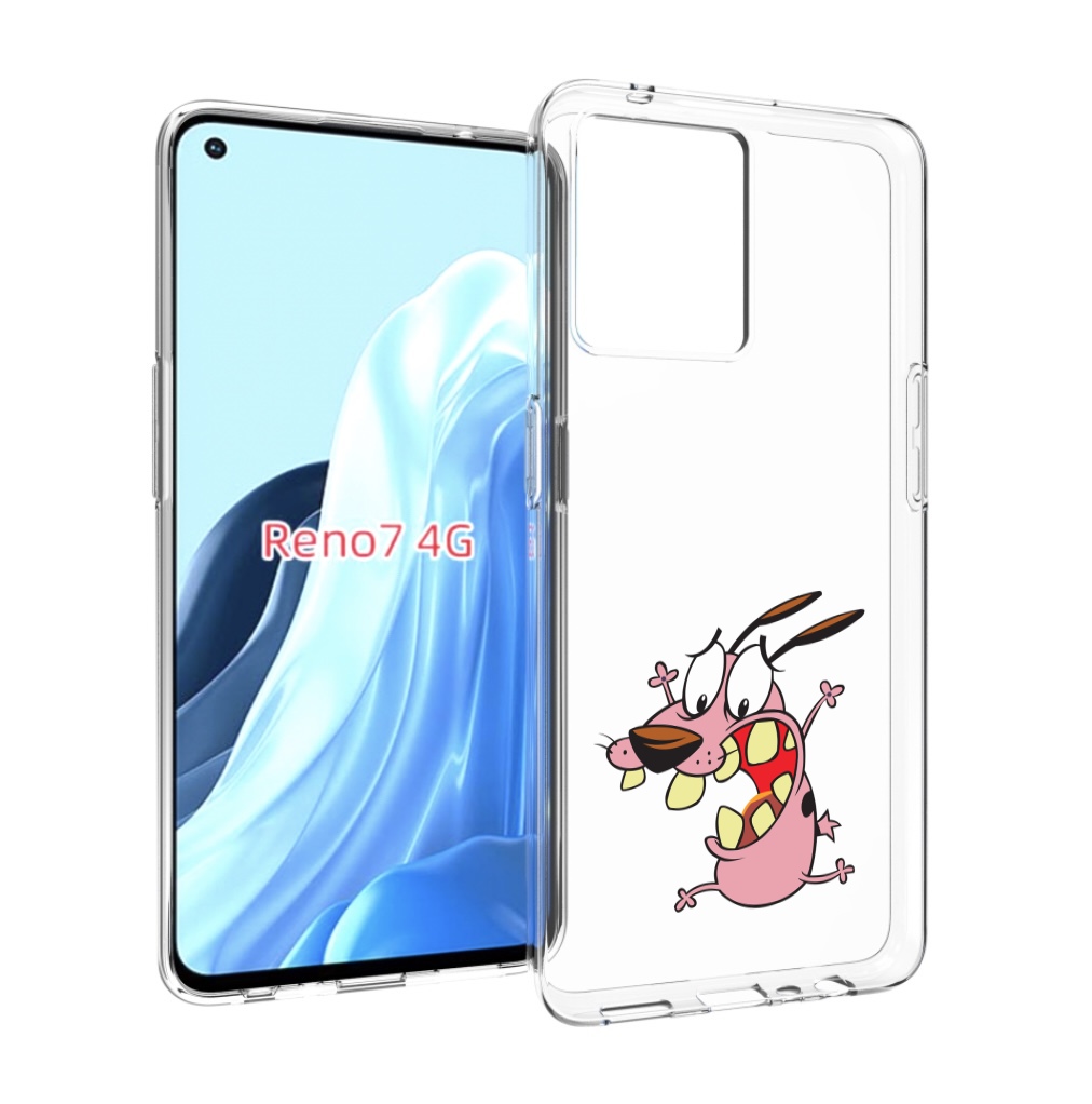 

Чехол MyPads зубастый бобик для OPPO RENO 7 4G, Прозрачный, Tocco