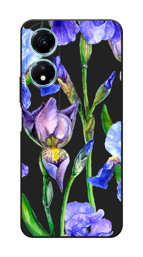 

Чехол Awog на Honor X5 Plus "Синие ирисы", Фиолетовый;голубой;зеленый, 6121952-1