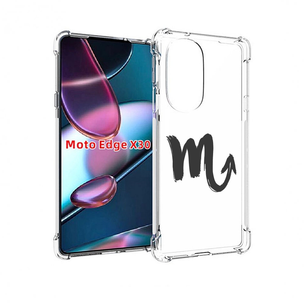 

Чехол MyPads знак-зодиака-скорпион-7 для Motorola Moto Edge X30, Прозрачный, Tocco