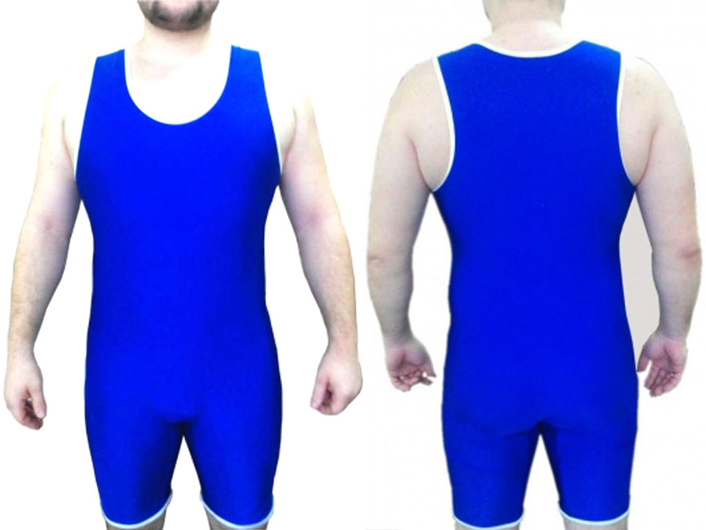 

Трико Sprinter борцовское двойное синий красный, XL INT, борцовское двойное