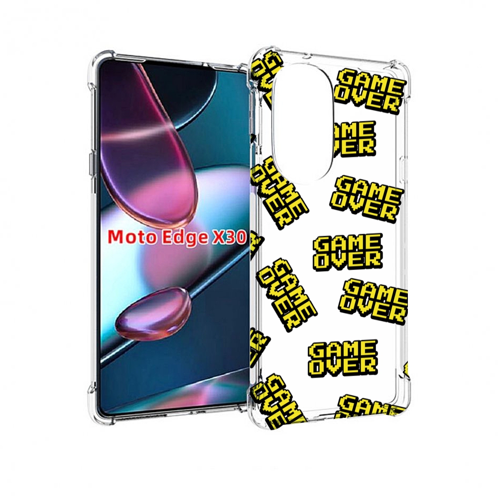 

Чехол MyPads игра-окончена для Motorola Moto Edge X30, Прозрачный, Tocco