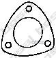 

Уплотняющее кольцо вып.системы OPEL ASTRA G 98->/ H 04->