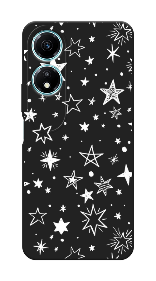 

Чехол Awog на Honor X5 Plus "Звездочки графика белая", Прозрачный;белый, 6121952-1