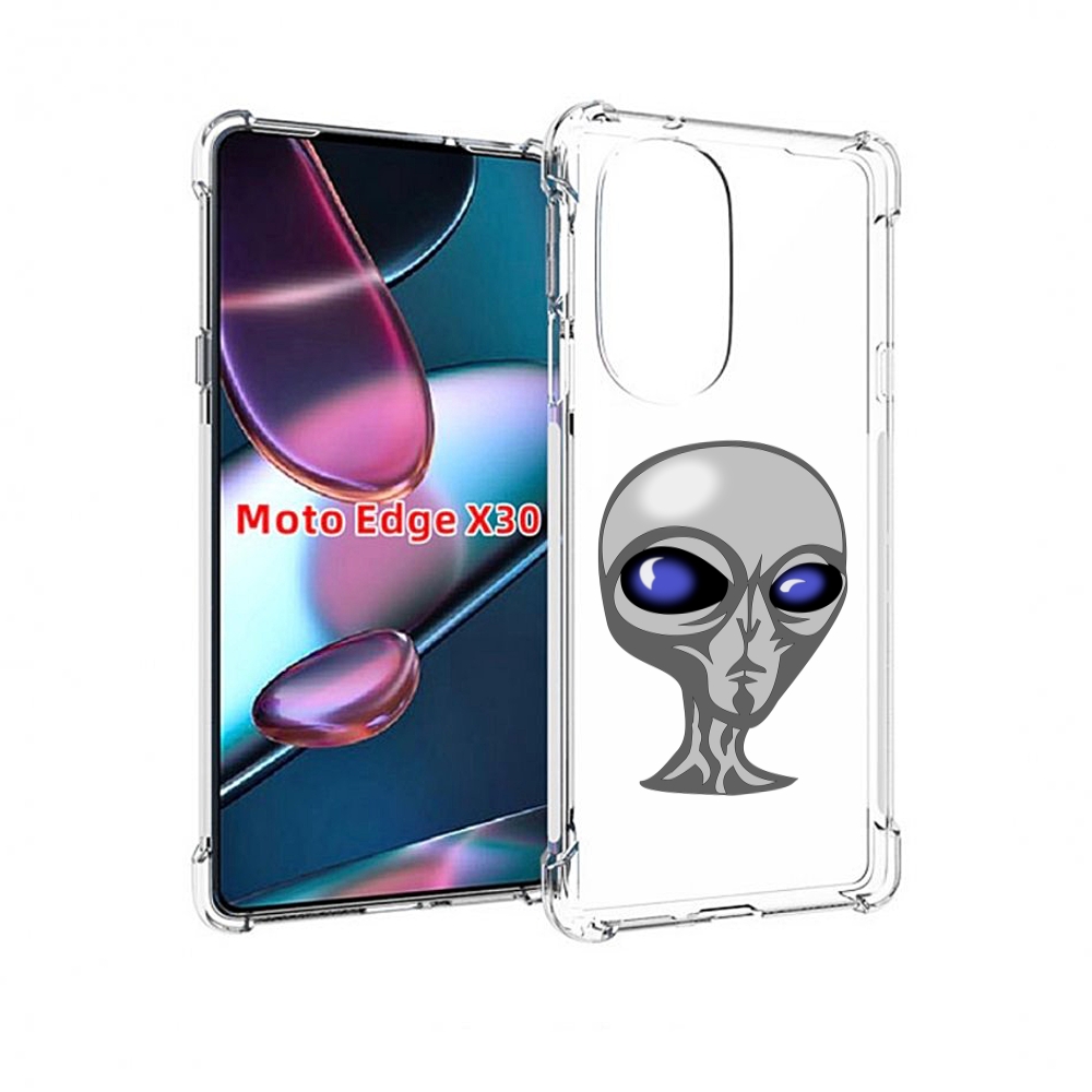

Чехол MyPads инопланетянин для Motorola Moto Edge X30, Прозрачный, Tocco