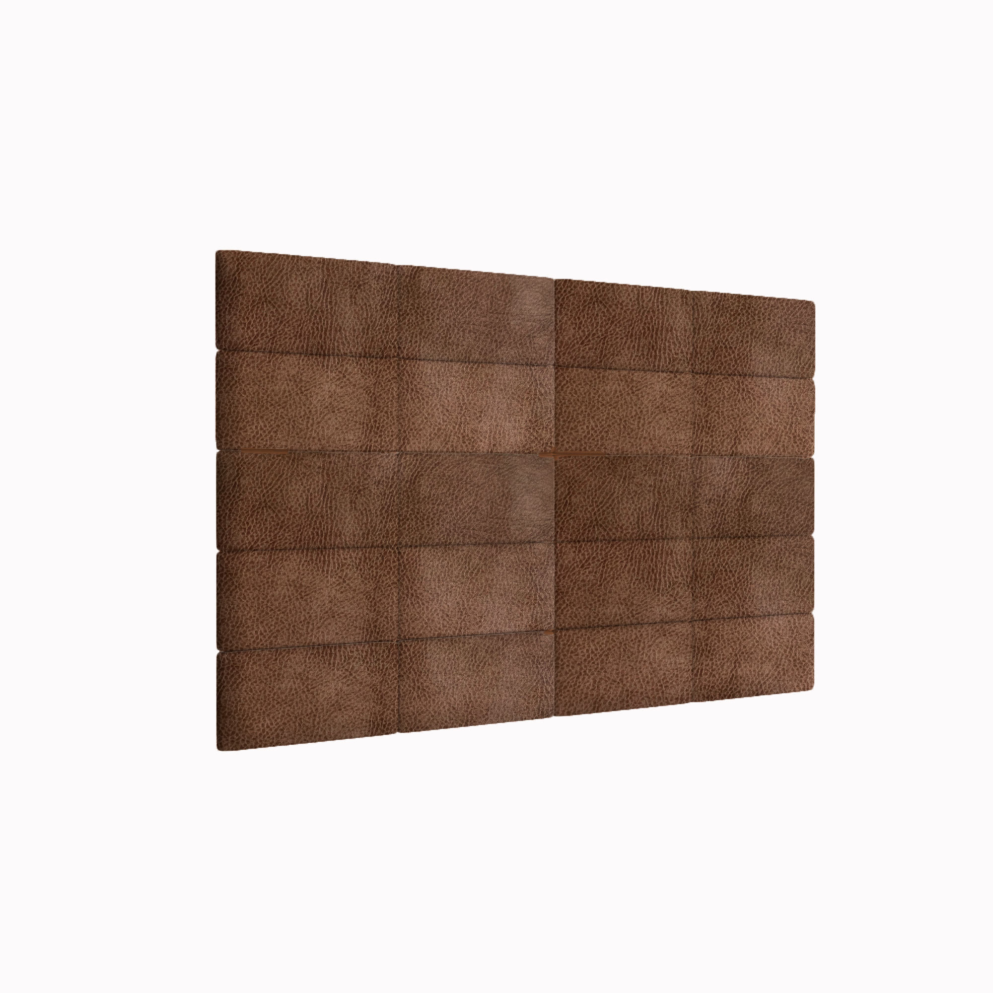 Стеновая панель Eco Leather Moka 15х30 см 4 шт. панель мдф планка коричневая 2440x1220x6 мм 2 97 м²