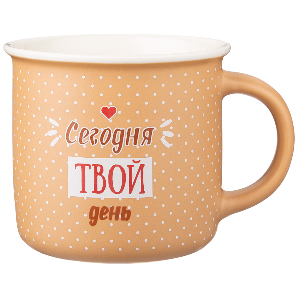 

Набор из 4 штук Кружка Lefard Break Time 500мл, фарфор (756-371_4)