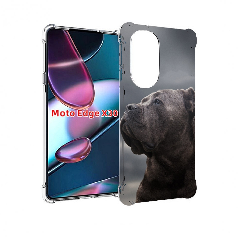 

Чехол MyPads кане корсо для Motorola Moto Edge X30, Прозрачный, Tocco