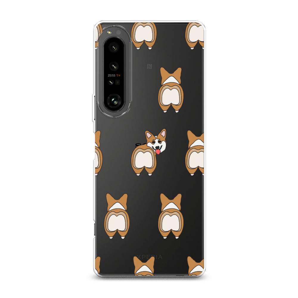 

Чехол Awog на Sony Xperia 1 IV "Милый корги фон", Разноцветный, 55150-2
