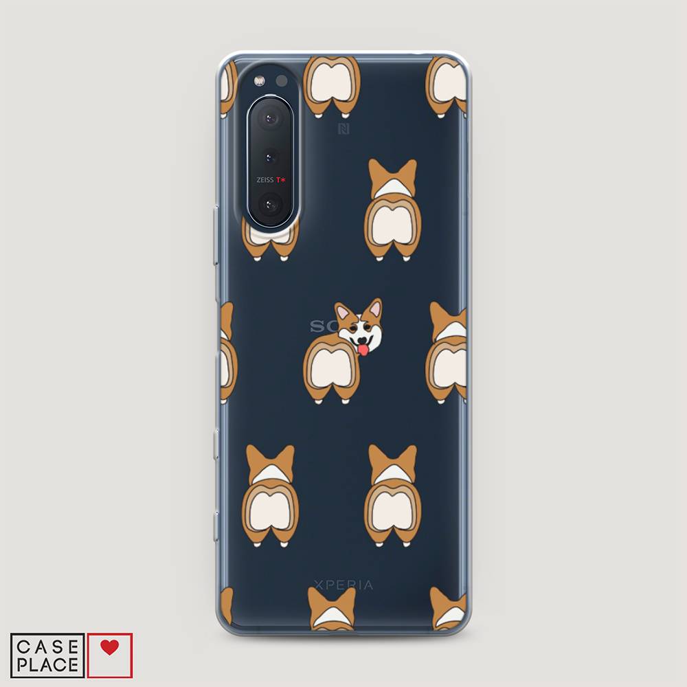 

Чехол Awog на Sony Xperia 5 II "Милый корги фон", Разноцветный, 54750-2