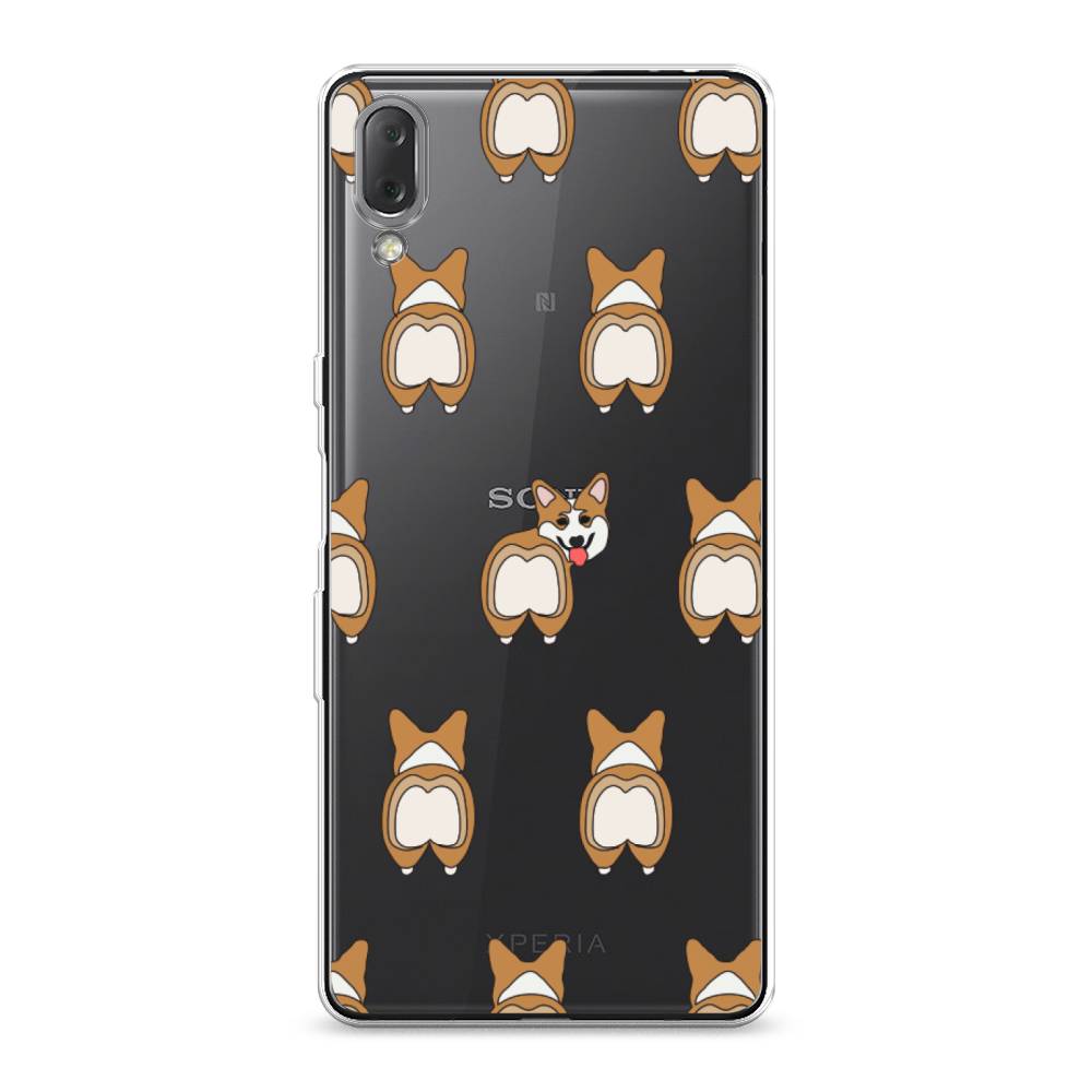 

Чехол Awog на Sony Xperia L3 "Милый корги фон", Разноцветный, 54450-2