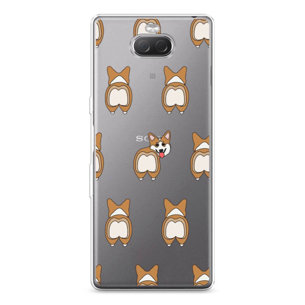 

Силиконовый чехол "Милый корги фон" на Sony Xperia XA3 Ulta, 53950-2
