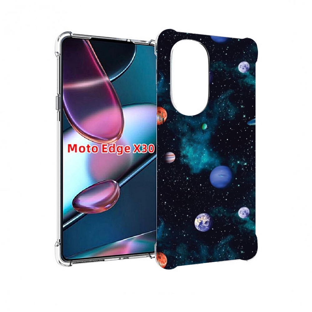 

Чехол MyPads космическое-пространство для Motorola Moto Edge X30, Прозрачный, Tocco