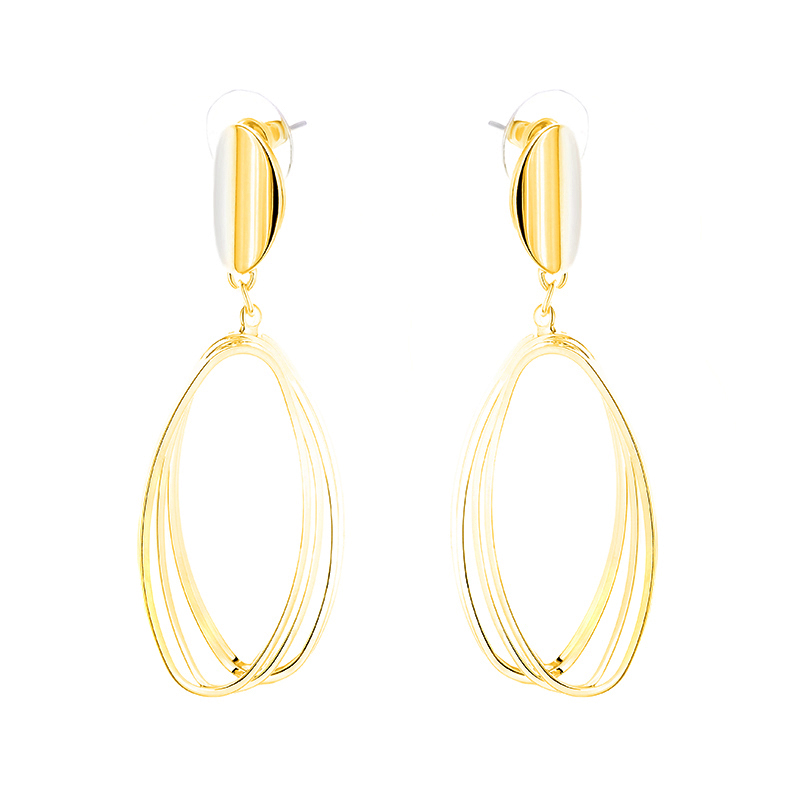 

Серьги женские НАШЕ ЗОЛОТО 9Ы12019280 желтые, 9Ы12019280
