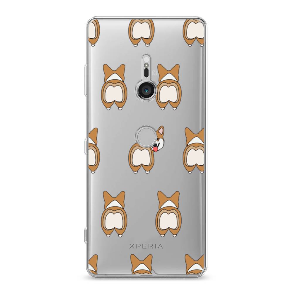 

Чехол Awog на Sony Xperia XZ3 "Милый корги фон", Разноцветный, 53650-2