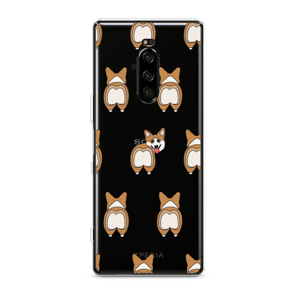 

Чехол Awog на Sony Xperia XZ4/Xperia 1 "Милый корги фон", Разноцветный, 53850-2