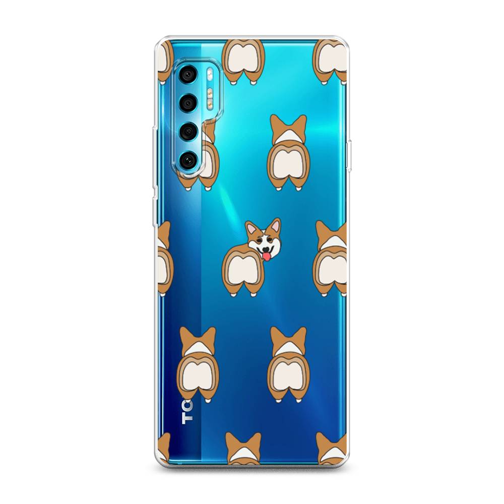 

Чехол Awog на TCL 20 Pro 5G "Милый корги фон", Разноцветный, 290850-2
