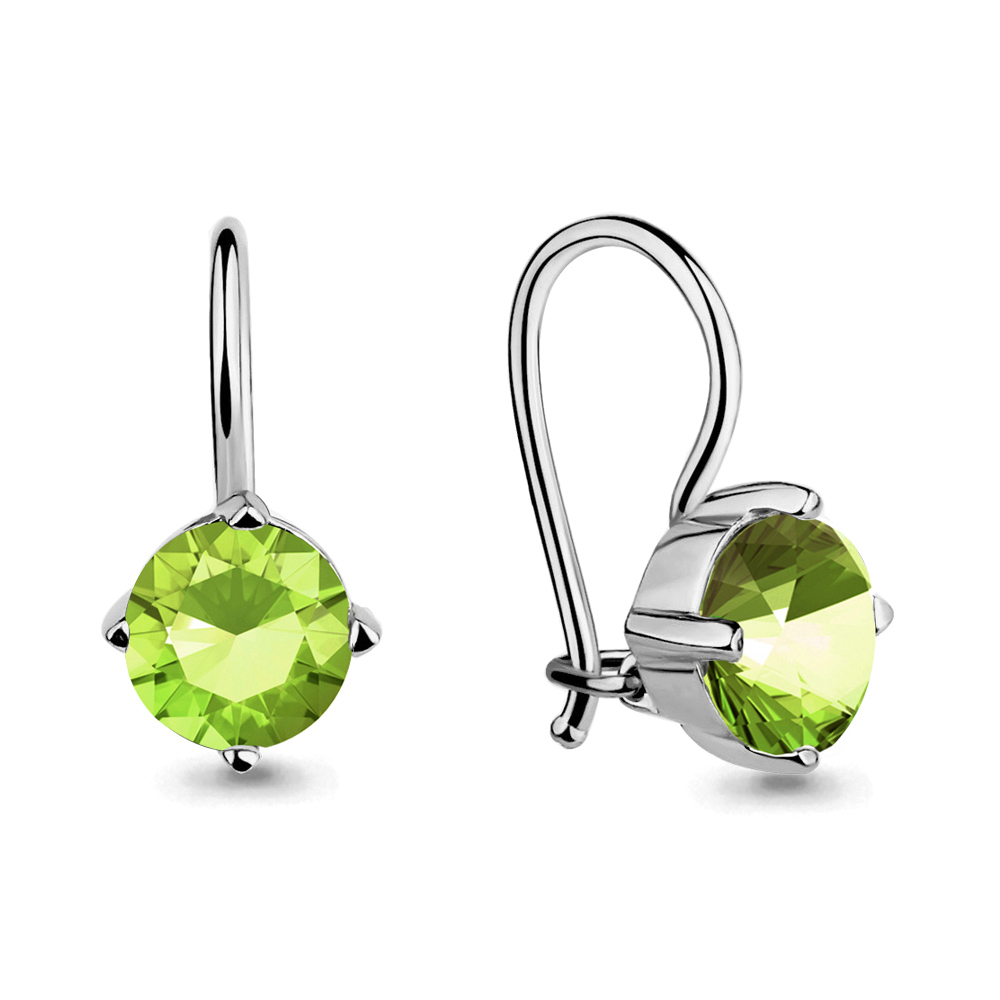 

Серьги из серебра со стеклом Aquamarine 46071101З_925_р, 46071101З_925_р