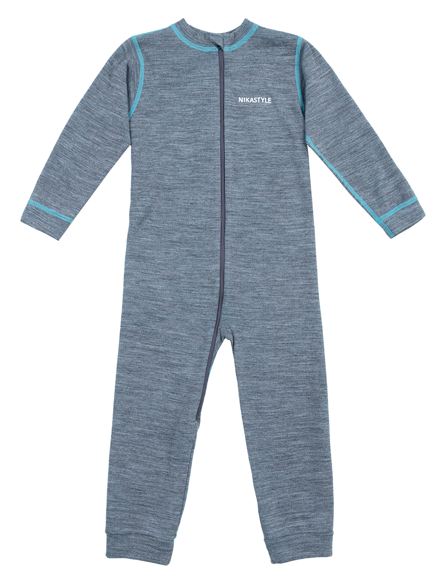 

Термокомбинезон NIKASTYLE 8т5121.2 серый меланж/бирюзовый р.98(52), 8т5121.2