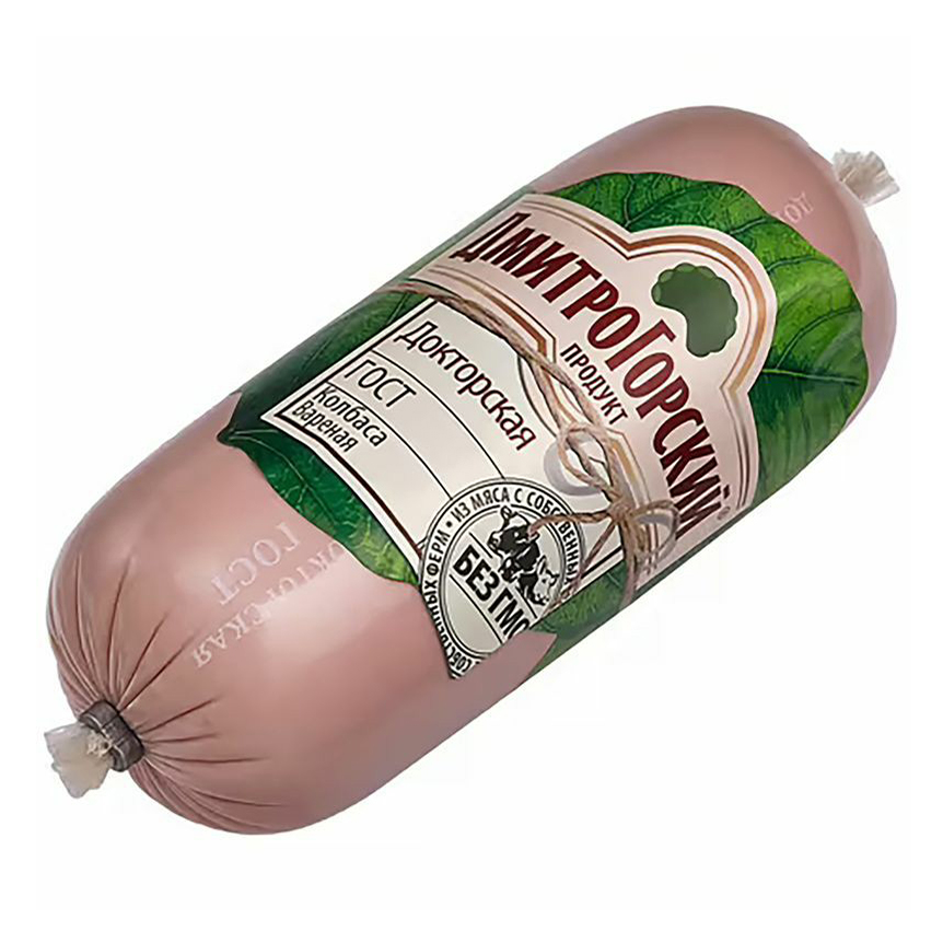 

Колбаса вареная Дмитрогорский Продукт Докторская ГОСТ