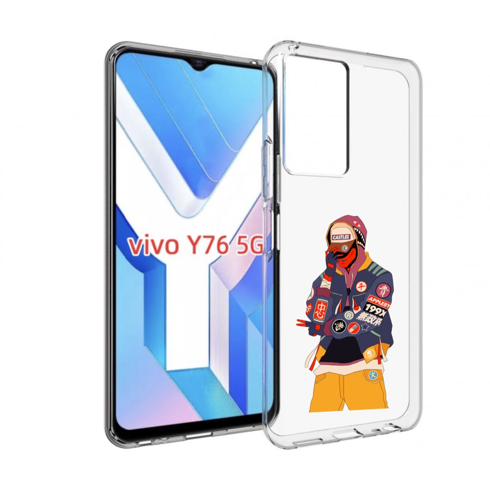 

Чехол MyPads модник для Vivo Y76 5G, Прозрачный, Tocco
